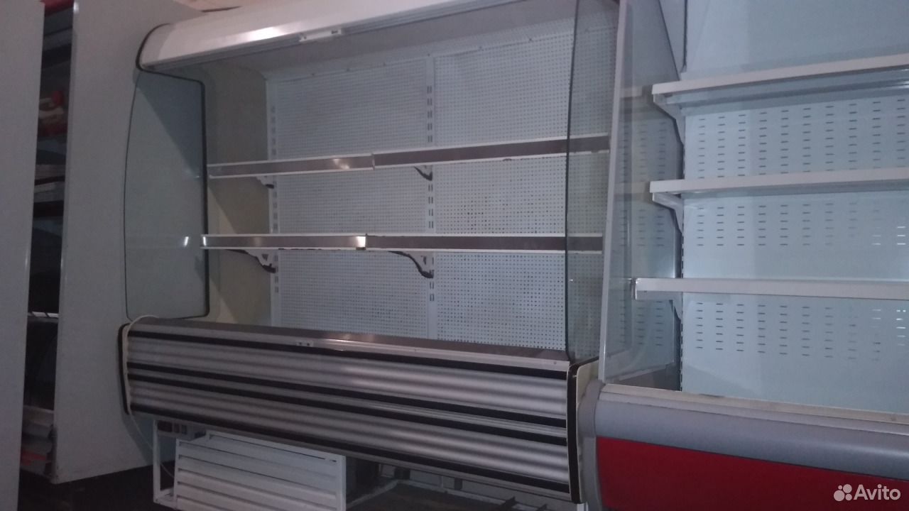 Пристенные горки холодильные