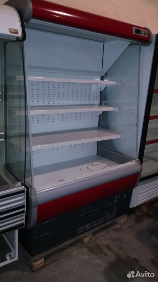 Пристенные горки холодильные